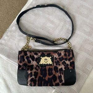 Leopard print juicy couture crossbody
